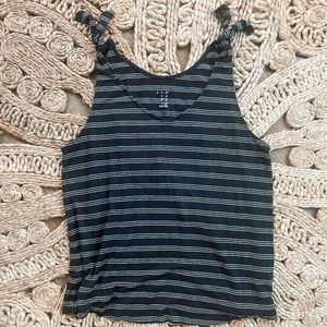 A New Day Tie Shoulder Tank